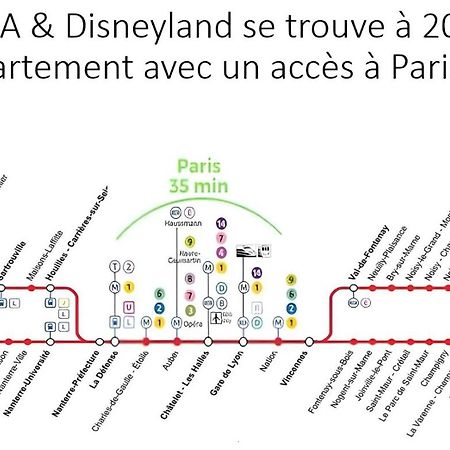 Cosy Appartement Near Disneyland & Paris 쿠브레 외부 사진